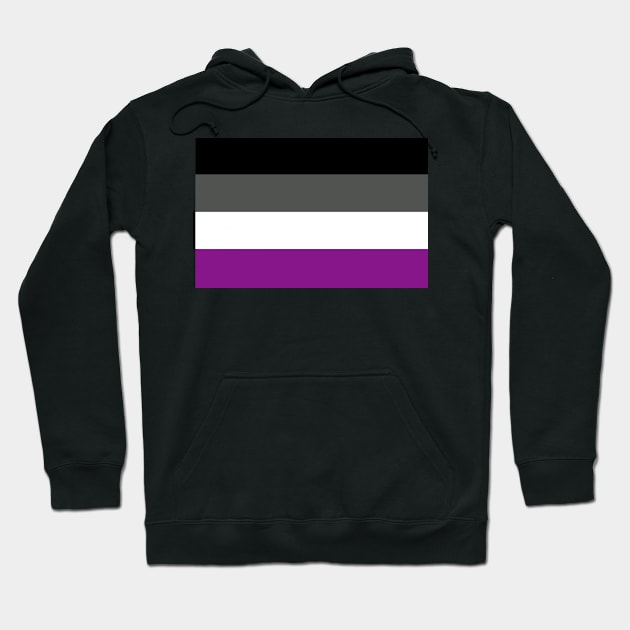 Asexual Pride Flag Hoodie by DisneyFanatic23